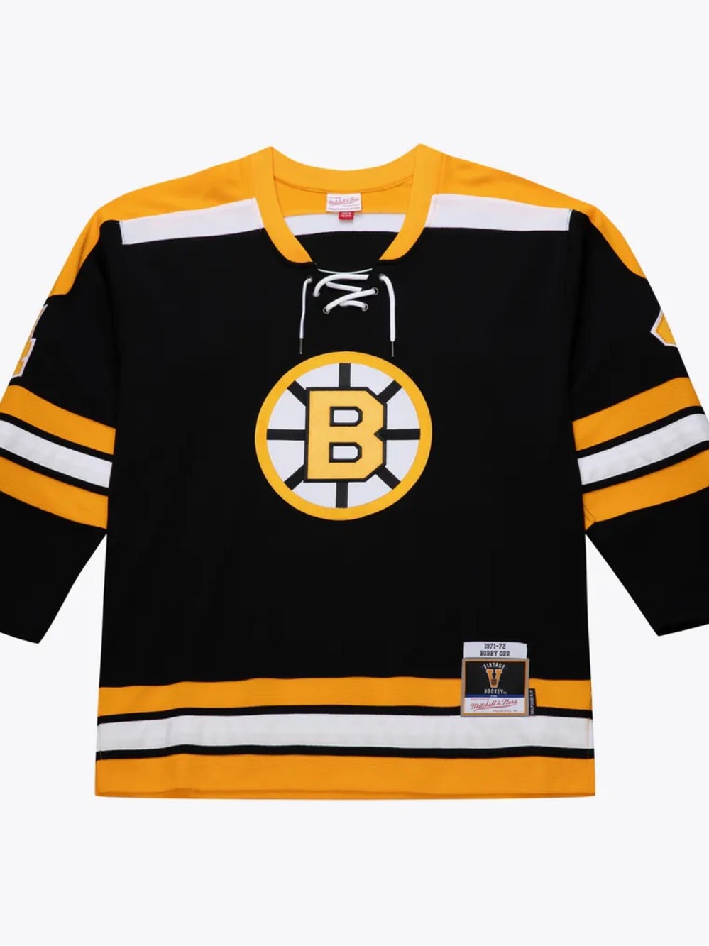 Mitchell & Ness Men's Boston Bruins Bobby Orr Black 1971-72 Power Play Jersey